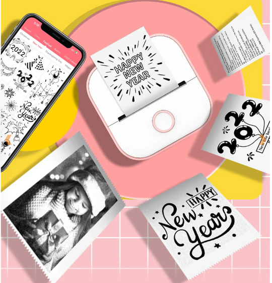 PaperLite | Tragbarer Thermodrucker – Kompakt, Schnell & Ohne Tinte Decorique.de