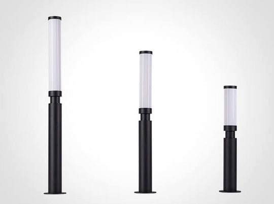 PathBeam | Moderne Acryl wasserdichte kreative Lippenstift-Design LED Außenrasenstehlampe Decorique.de