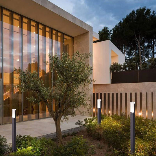 PathLume | Rasenlichtsäule Acryl LED Außen wasserdicht Gartenlicht Decorique.de