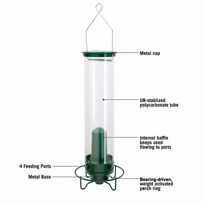 BirdSafe | Austernsicherer Vogelfutterspender