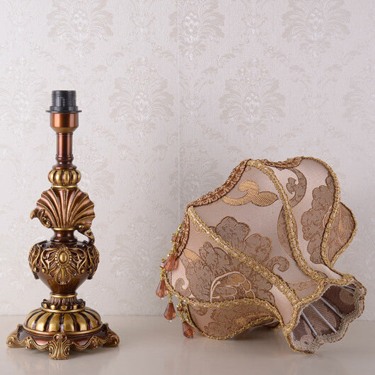 PeachLuxe | Europäische Stofflampe mit Charme Decorique.de