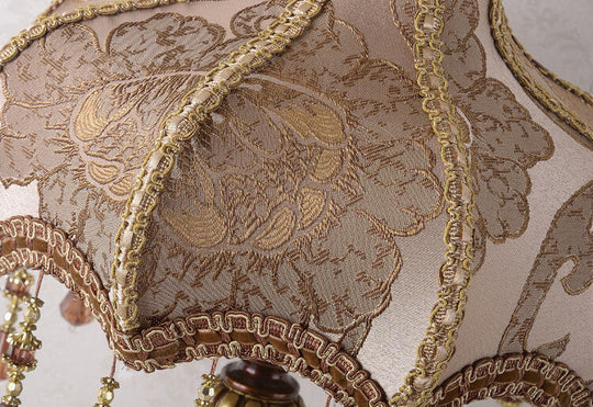 PeachLuxe | Europäische Stofflampe mit Charme Decorique.de