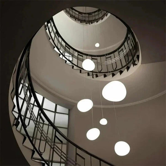 SoftSphere | Milchglas-Pendelleuchte mit sanftem Licht