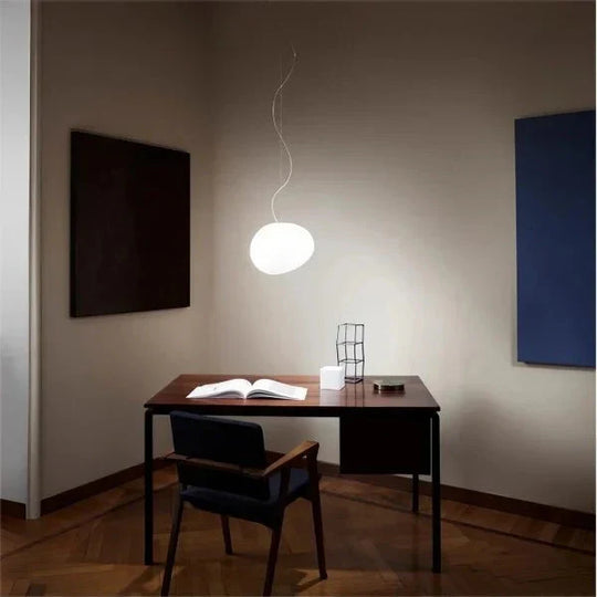 SoftSphere | Milchglas-Pendelleuchte mit sanftem Licht