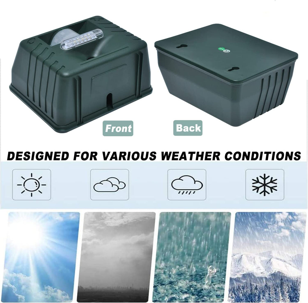 PeckShield | Ultraschall-Wildschweinabwehrmittel für effektive Vogelbekämpfung Decorique.de