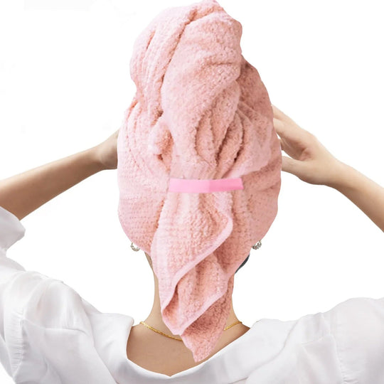 TressDry | Saugstarkes Mikrofaser-Haartuch für Damen