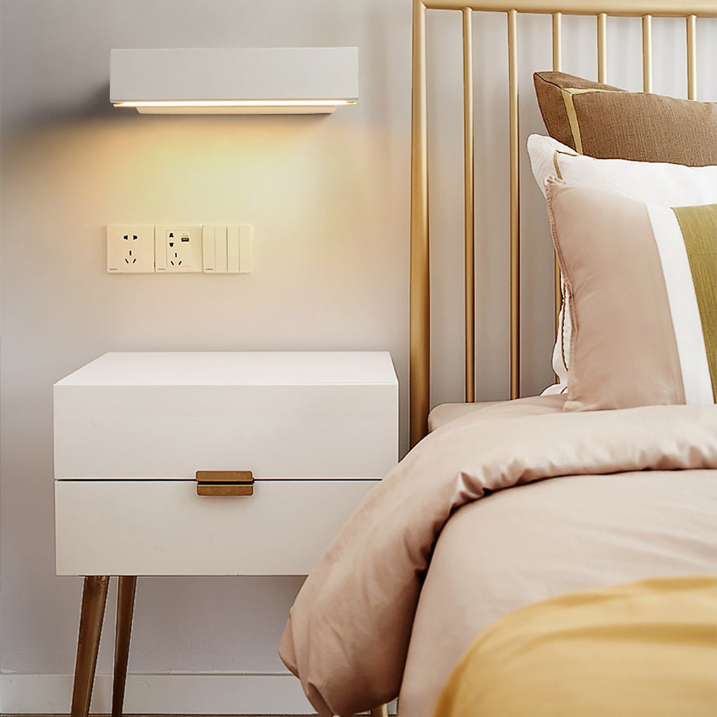 PivotBright | Elegante drehbare Wandleuchte Weiß Warm Decorique.de