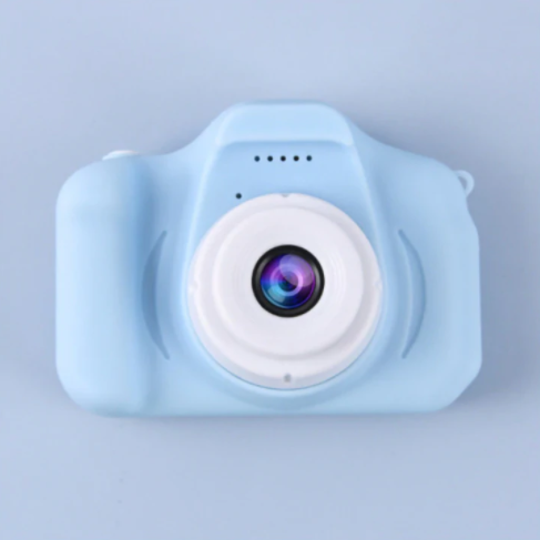 PixelCam | Nachhaltige Mini-Kamera mit 32 GB Speicher Blau Decorique.de