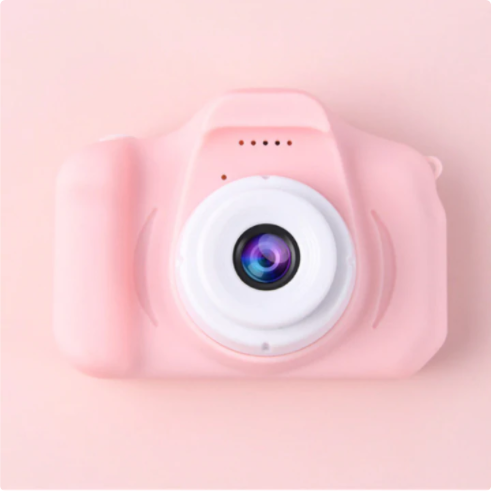 PixelCam | Nachhaltige Mini-Kamera mit 32 GB Speicher Rosa Decorique.de
