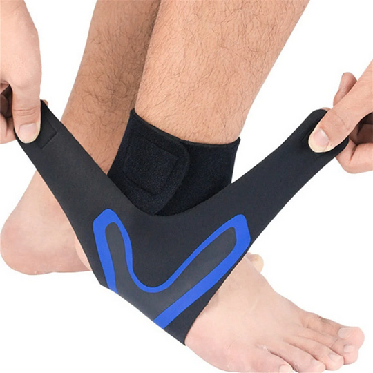 PlantarGuard | Kompressions-Knöchelbandage für optimalen Halt Blau Decorique.de