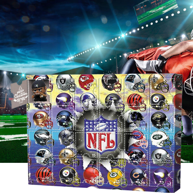 PlayMate | NFL Adventskalender – Team-Themen tägliche Überraschungen Decorique.de