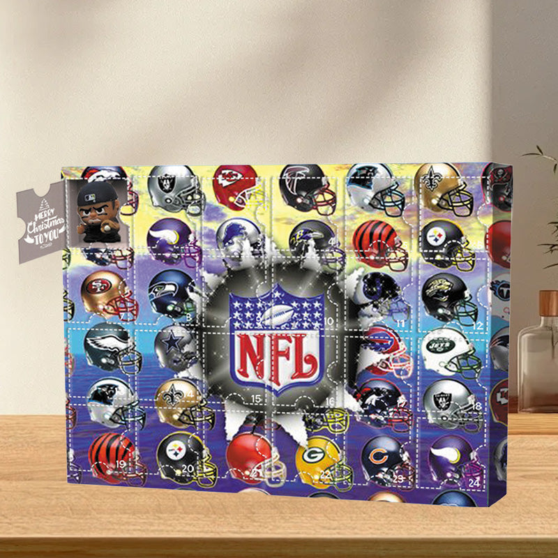PlayMate | NFL Adventskalender – Team-Themen tägliche Überraschungen Decorique.de