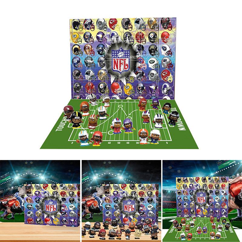 PlayMate | NFL Adventskalender – Team-Themen tägliche Überraschungen Decorique.de