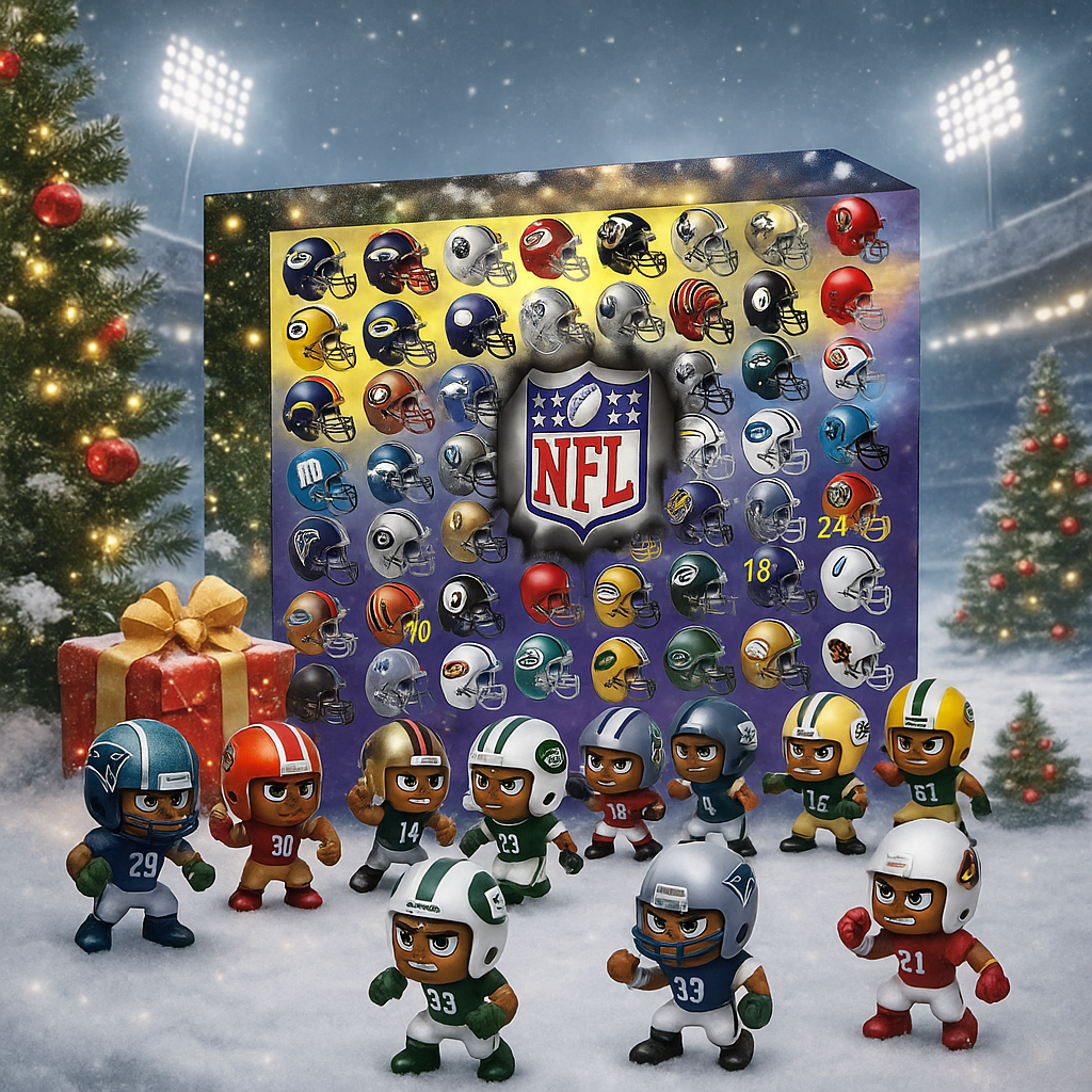 PlayMate | NFL Adventskalender – Team-Themen tägliche Überraschungen Decorique.de