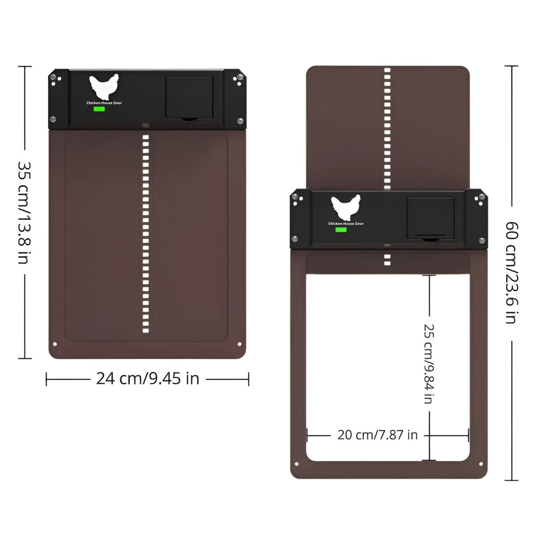 PluimveePro | Automatisches Hühnerklappentor Decorique.de
