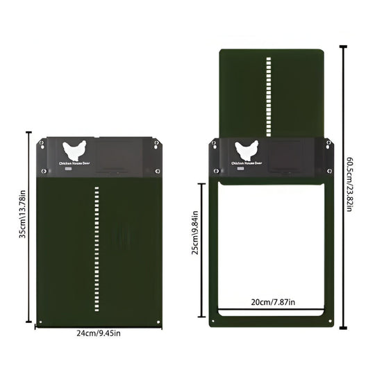 PluimveePro | Automatisches Hühnerklappentor Decorique.de