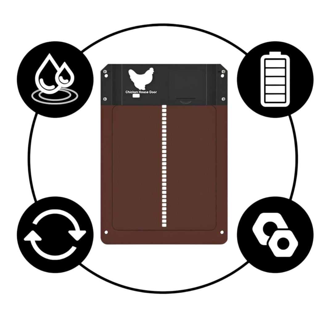 PluimveePro | Automatisches Hühnerklappentor Decorique.de