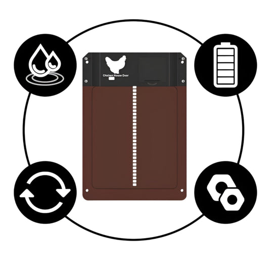 PluimveePro | Automatisches Hühnerklappentor Decorique.de