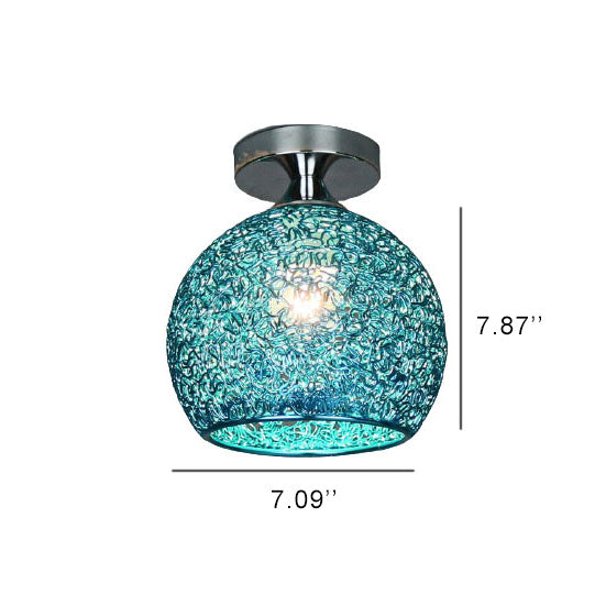 PopLume | Kompakte Deckenlampe im Retro-Farblook Decorique.de