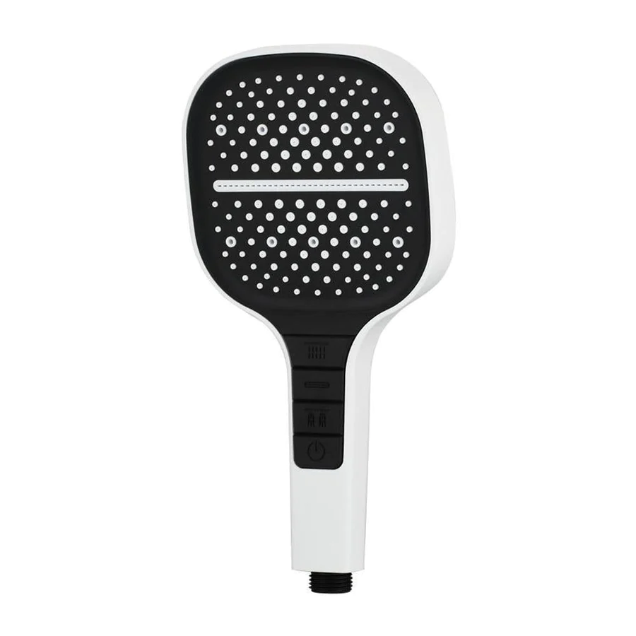 PowerFlow | 7-Stufiger Duschkopf Weiß Decorique.de