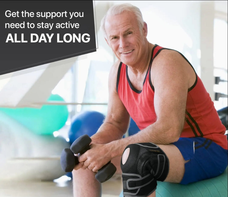 PowerKnee | Sport-Knieschoner – Rutschfest & Federunterstützung Decorique.de