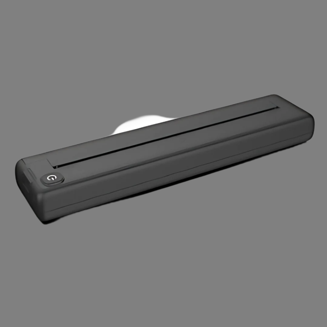 PrintEase | Tragbarer Drucker ohne Tinte Schwarz Decorique.de
