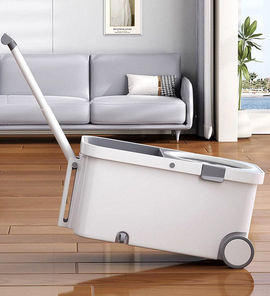 ProClean | Mop-Set – Rotierender Mop & Selbstauswring-Eimer Decorique.de