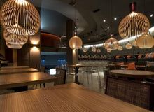 LignaLuxe | Handgefertigte Holz-Pendelleuchte