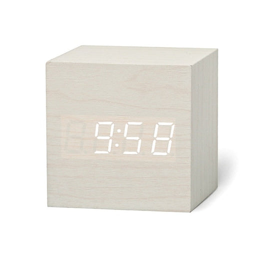 TimeCube | Digitaler quadratischer LED-Wecker