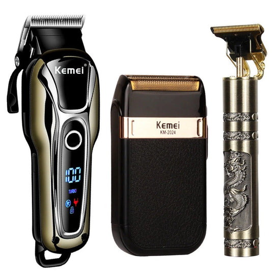 GroomElite | Das Luxus-Kit – Professionelles Haarschneider-Set