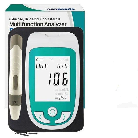 ProHealth | Testkit – Tragbarer Analyzer für Blutzucker & Cholesterin Decorique.de