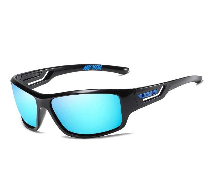 ProVision | Sonnenbrille – Polarisierte Angelbrille mit UV 400 Blau und Schwarz Decorique.de