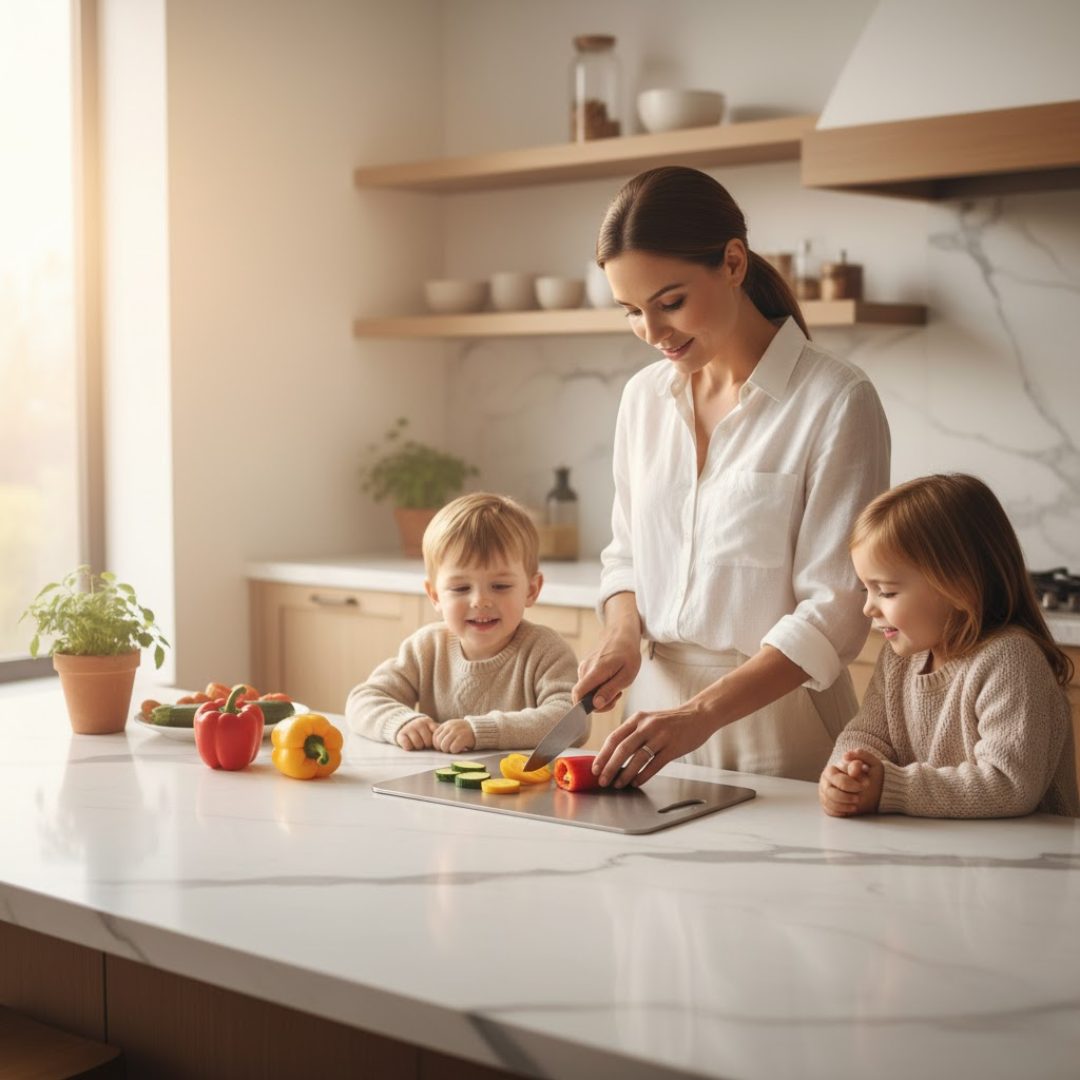 PureBoard | BPA-freies Titan-Schneidebrett für gesundes Kochen Decorique.de