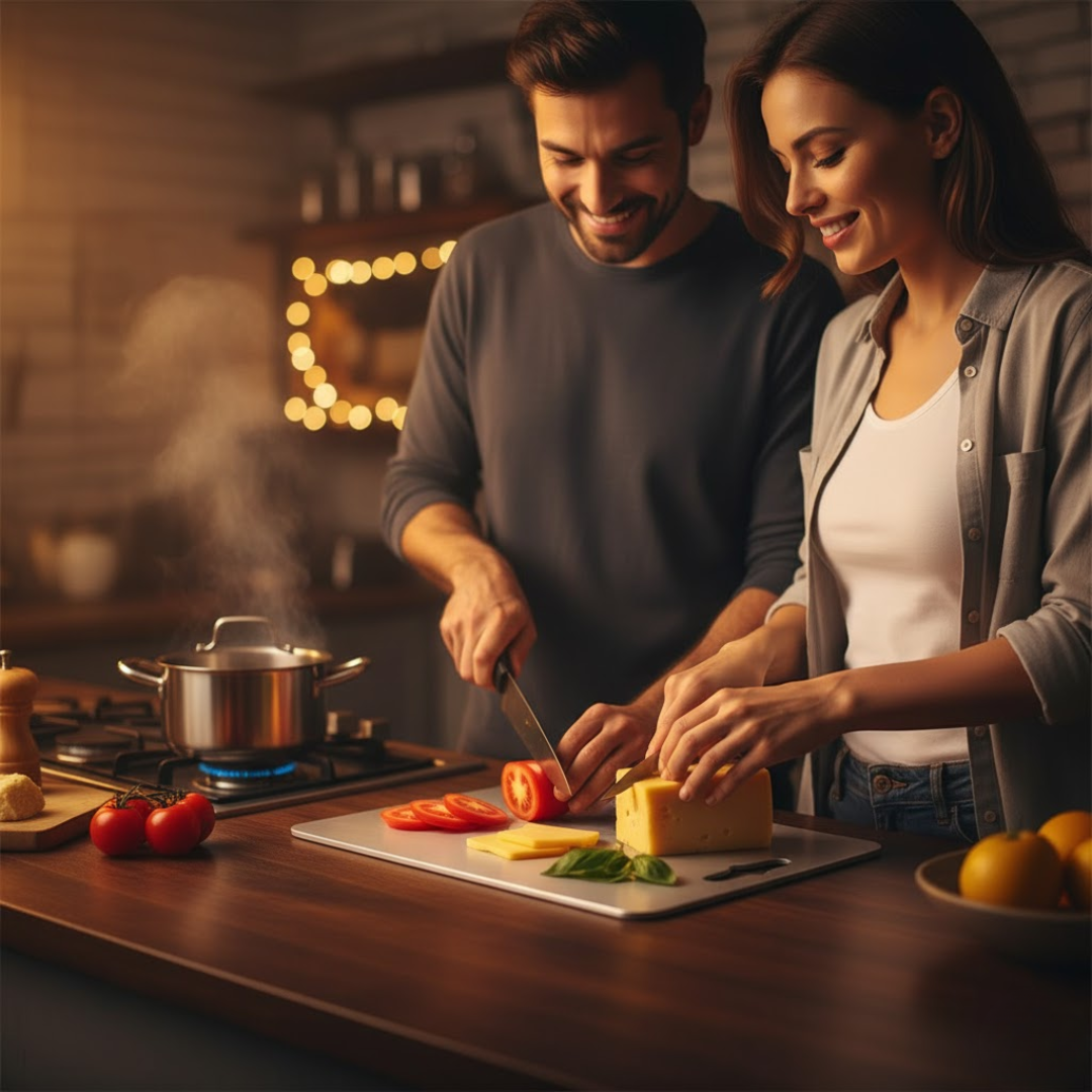 PureBoard | BPA-freies Titan-Schneidebrett für gesundes Kochen Decorique.de
