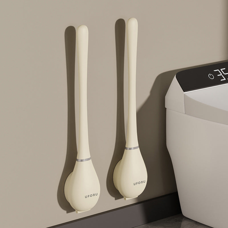PureBrush | Elegante WC-Bürste mit antibakteriellem Silikonkopf Decorique.de