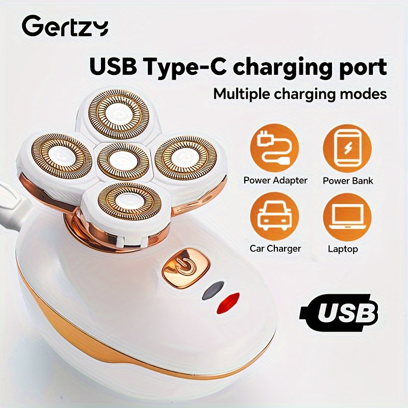 PureGleam | Damenrasierer - 5-Klingen-System für sanfte Haarentfernung Decorique.de