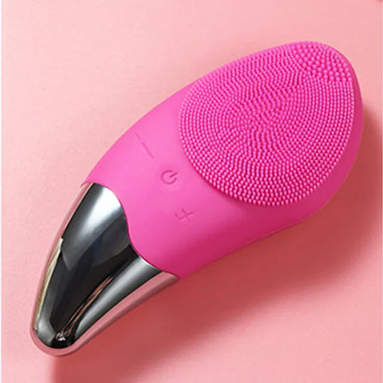 PurePulse Pro | 6-Gang Ultraschall-Porenreiniger Dunkelrosa Decorique.de