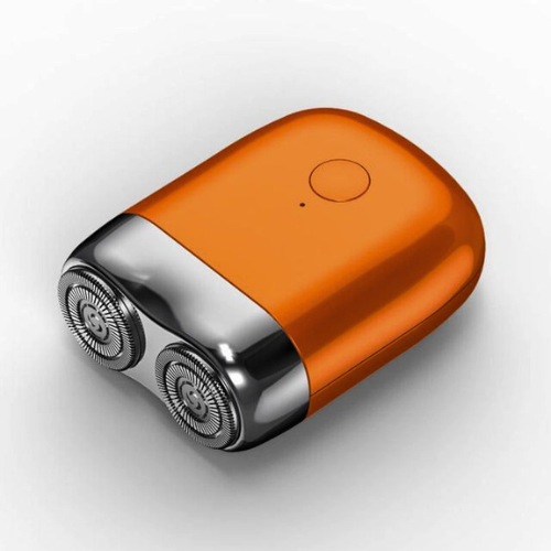 PureShave | Compact Mini-Rasierer - Für empfindliche Haut Orange Decorique.de