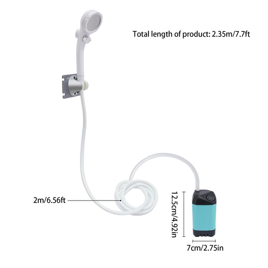 PureSpray | Elektrische Tragbare Dusche für Camping Decorique.de