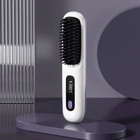 PureStraight | Digitaler Reise-Styler für Frauen Weiß Decorique.de