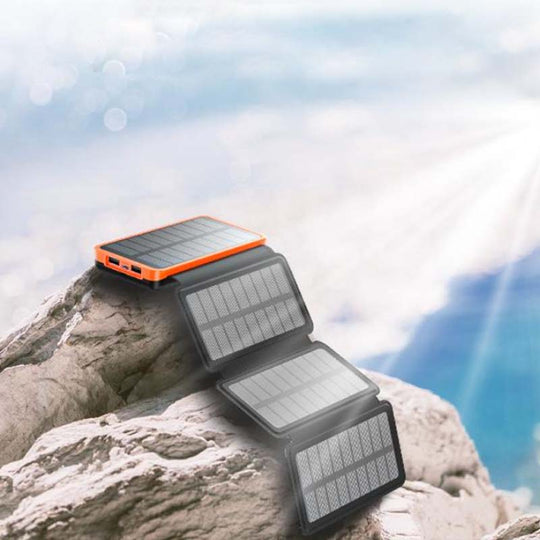 QuickCharge | 25000mAh Hochleistungs-Solar-Powerbank Decorique.de