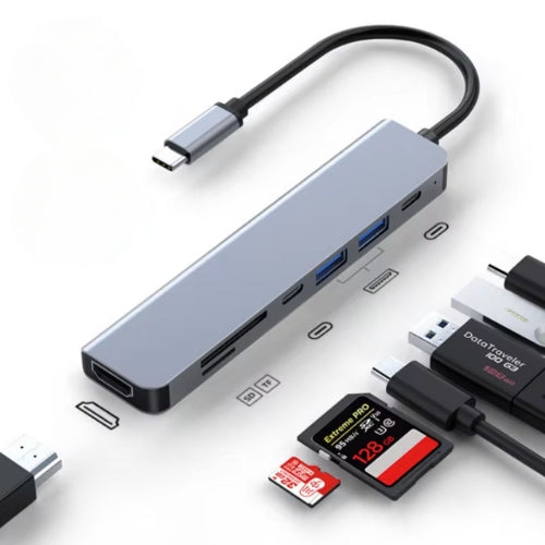 QuickConnect | USB-C Hub – Plug-and-Play Adapter für MacBook Decorique.de