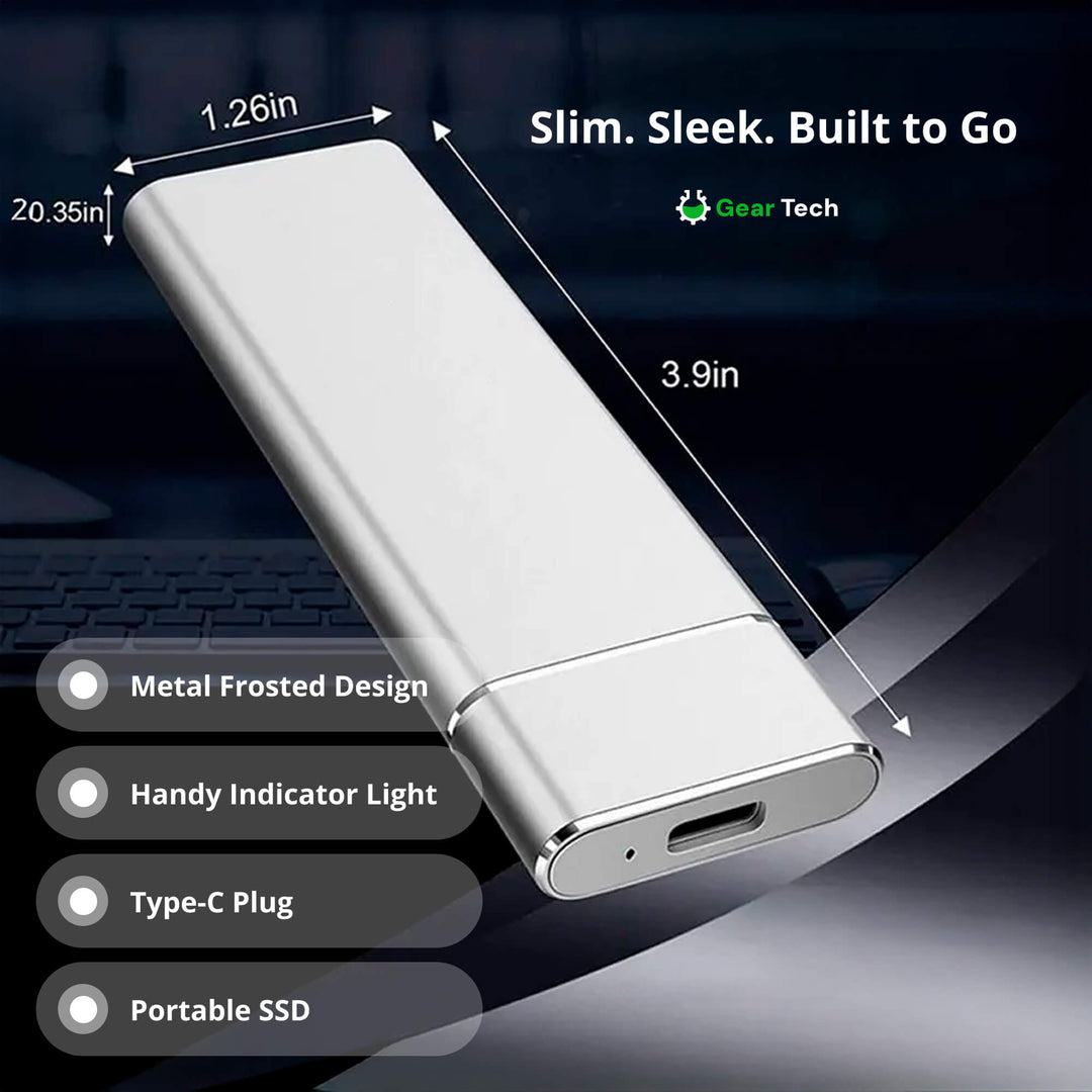 QuickDrive | Tragbare SSD – Blitzschnelle Übertragungen bis zu 550MB/s Decorique.de