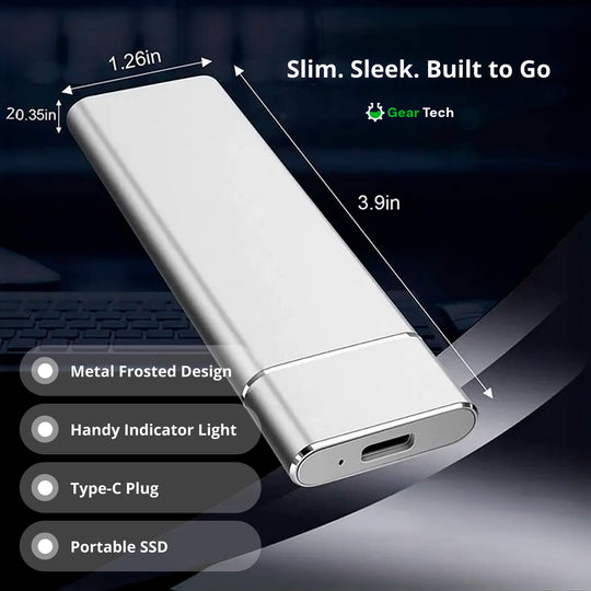 QuickDrive | Tragbare SSD – Blitzschnelle Übertragungen bis zu 550MB/s Decorique.de