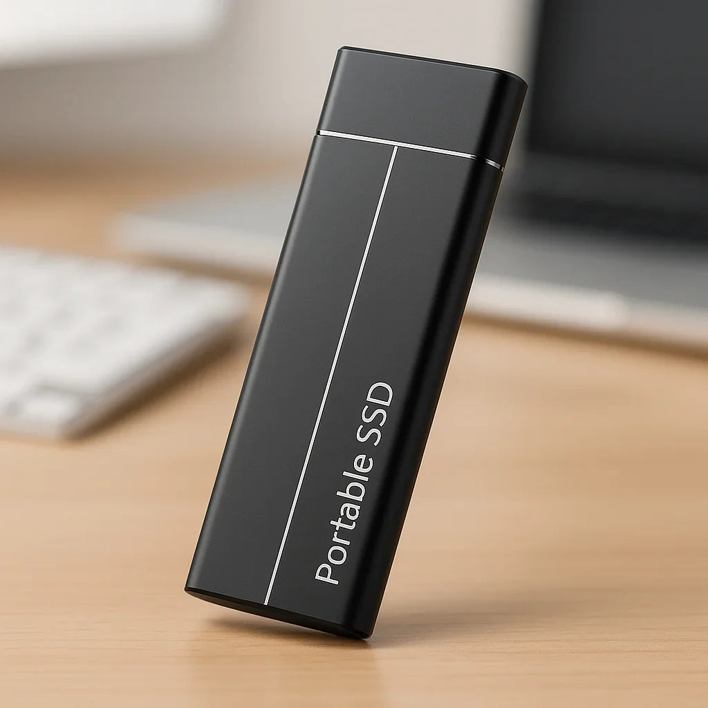 QuickDrive | Tragbare SSD – Blitzschnelle Übertragungen bis zu 550MB/s Schwarz Decorique.de