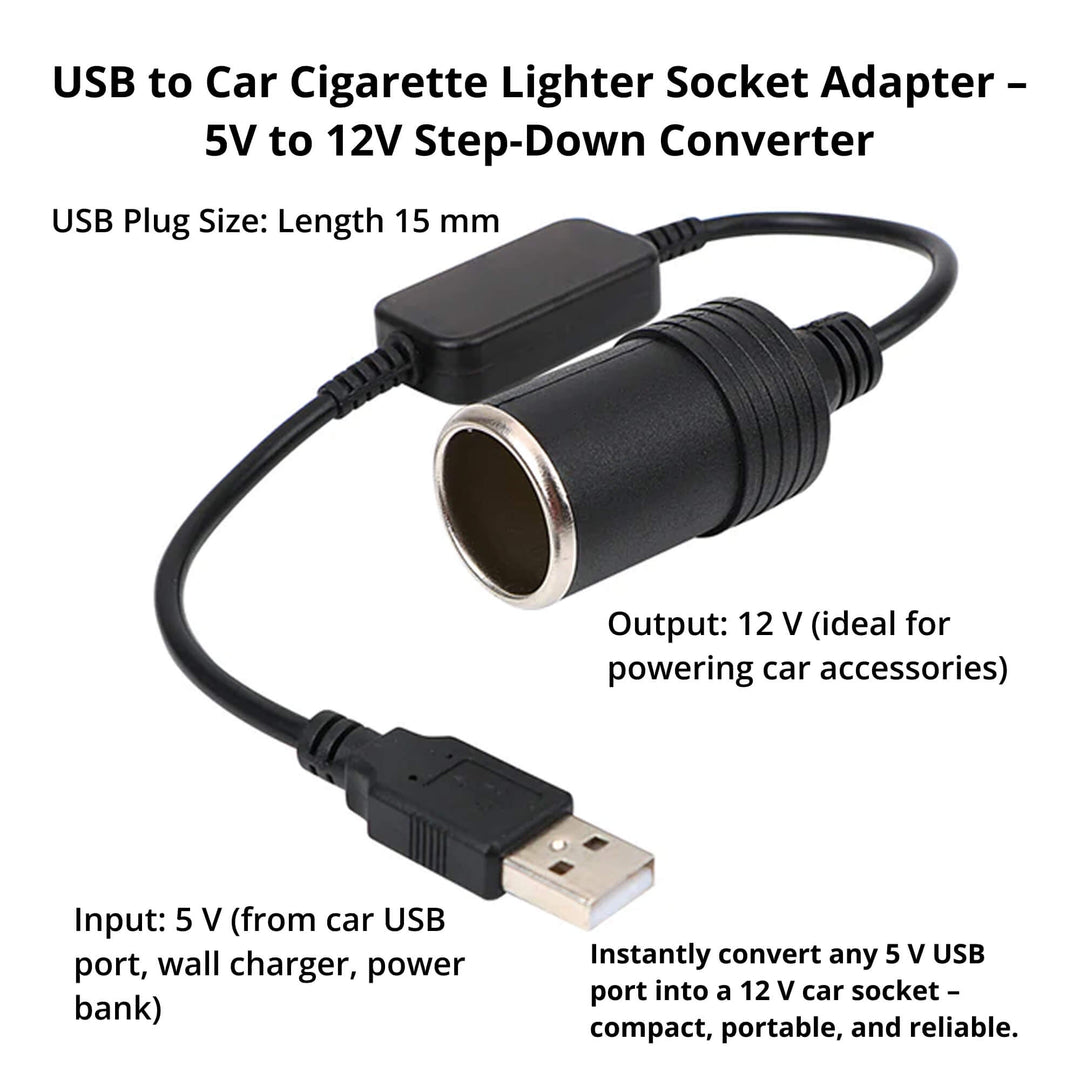 QuickVolt | USB-Adapter – Für 12V-Autozubehör Decorique.de