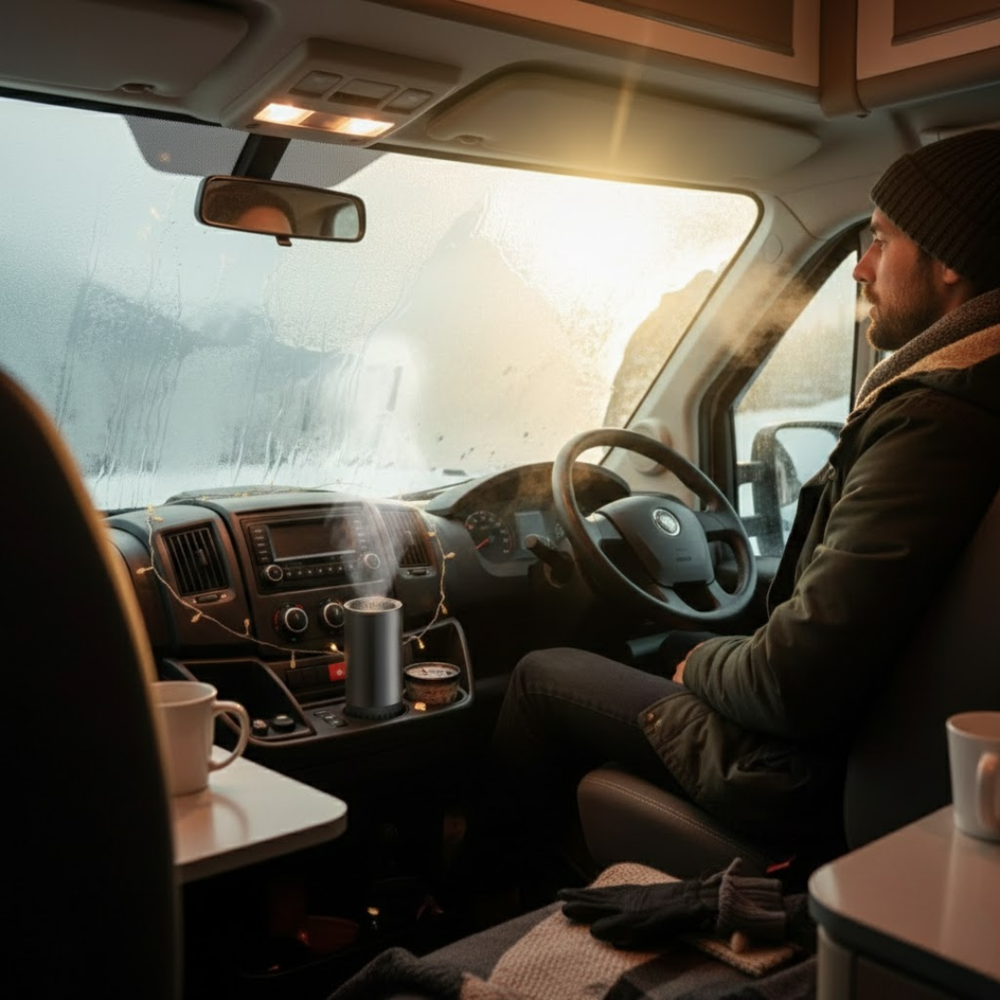 QuickWarm | Auto-Heizgebläse - Sofortige Heizung & Windschutzscheibe klar Decorique.de