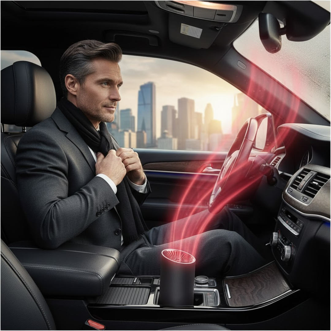 QuickWarm | Auto-Heizgebläse - Sofortige Heizung & Windschutzscheibe klar Decorique.de