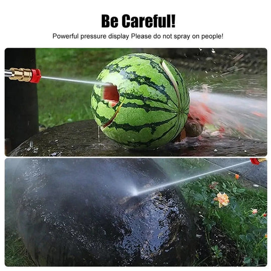 QuickWash | Akku-Hochdruckreiniger mit 2 Batterien Decorique.de