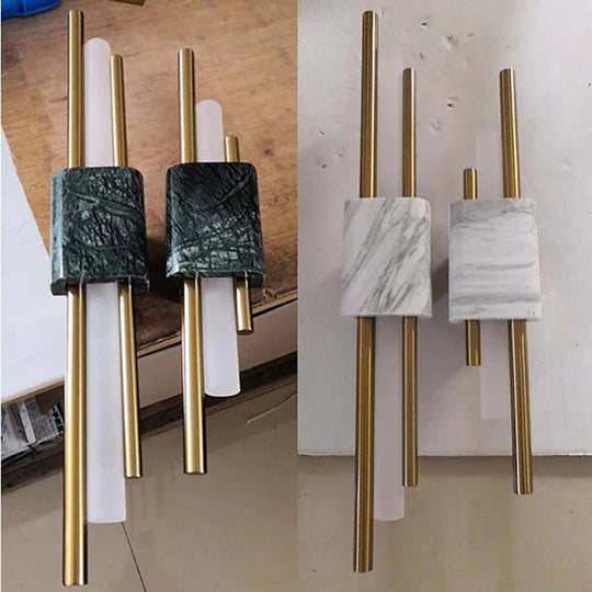 RadiantStone | Anspruchsvolle Wandleuchte aus Marmor Decorique.de